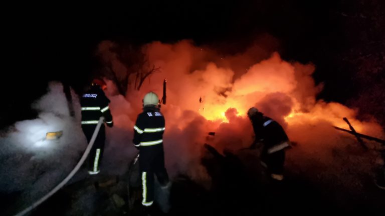 Požar pilane u Vratišincu (5/2022)