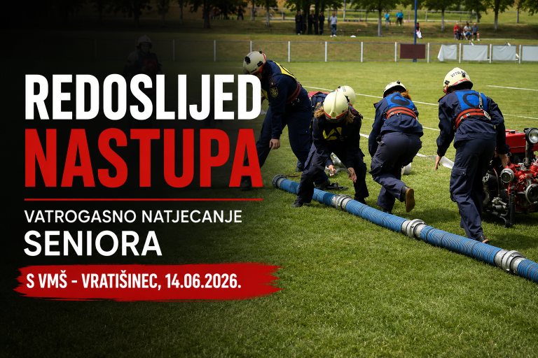 Natjecanje seniora s VMŠ 14.6.2026. (VZP) – Redoslijed nastupa