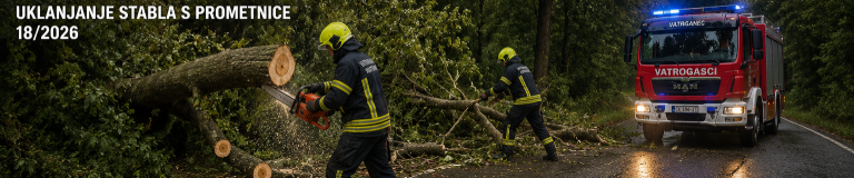 Uklanjanje stabla s prometnice (18/2026)